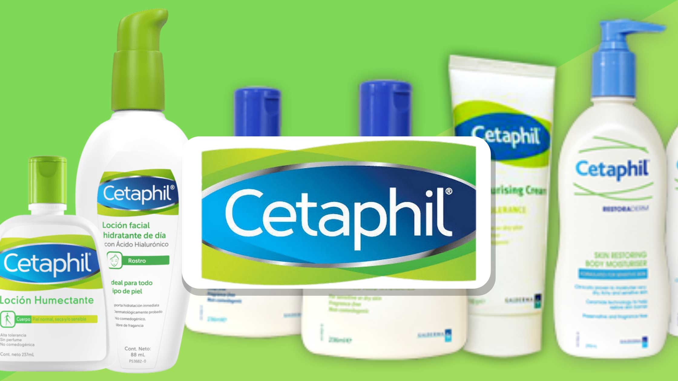 Productos Cetaphil para el cuidado de la piel en Colombia