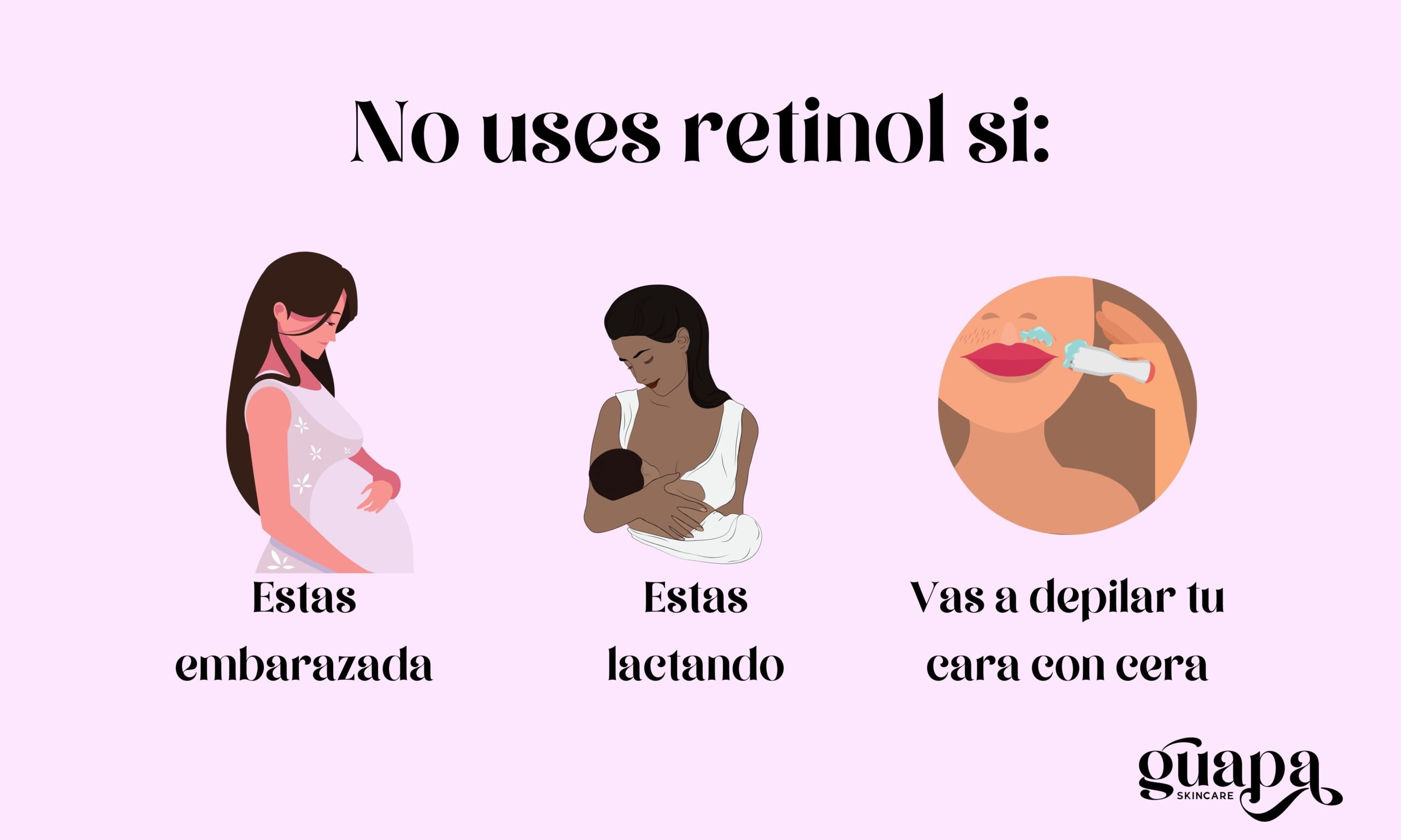 Cuando evitar el retinol