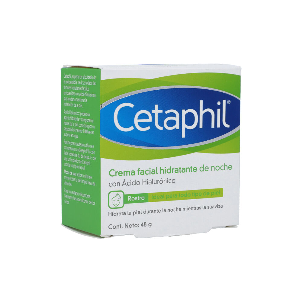 Cetaphil Crema Hidratante con Ácido Hialurónico X 48Gr (Día)